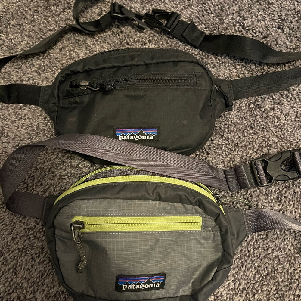 Patagonia belt bags. 2 bags
